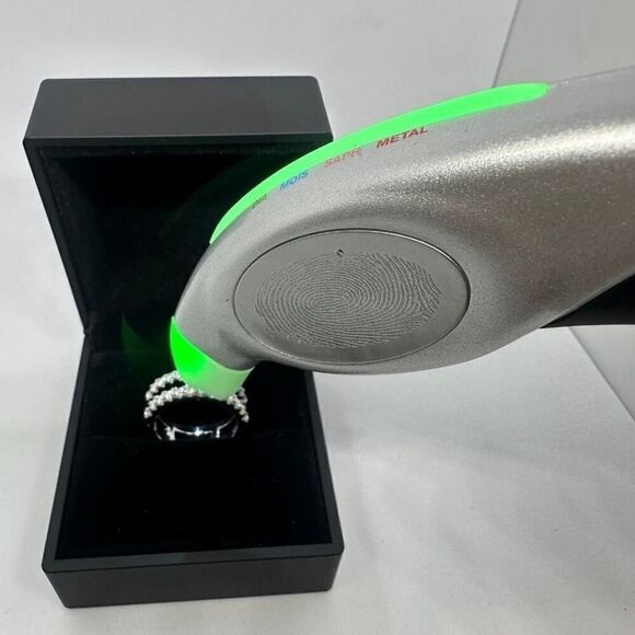 Moissanite Diamond Wedding Ring Enhancer GRA Double Row Band Brilliant Size 8 - Picture 3 of 12